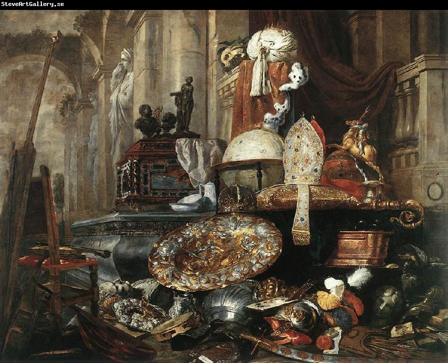 BOEL, Pieter Large Vanitas Still-Life  gdh